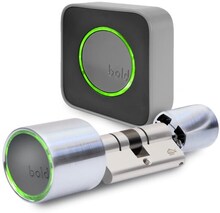 Bold - Smart Door Lock Cylinder Bundle - Elektriskt dörrlås - Bold Smart Door Lock SX-33 och Bold Connect (WiFi)