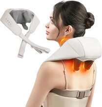 Elektrisk Nackmassage med Värme – Shiatsu Massage Axlar, Nacke och Kropp
