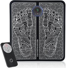 Fot massage EMS uppladdningsbar massage matta fot avslappning kuddar elektrisk fot massage verktyg