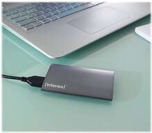 Intenso - Premium Edition - SSD - 256 GB - extern (portabel) - 1.8" - USB 3.0 - antracit