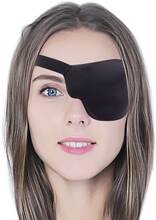 INF Ögonlapp för vänster öga 3D med kardborreband Svart