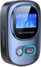 INF Bluetooth sändare och mottagare Bluetooth V5.3 Blå