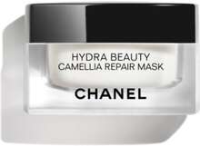 CHANEL Hydra Beauty Camellia Repair Mask, Fuktgivande ansiktsmask, Kvinna, Alla hudtyper, Reparation, Gräddvit, Burk