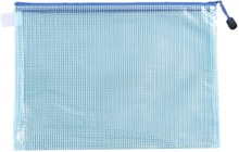 INF A4 dokumentpåsar plastfickor 12-pack Blå