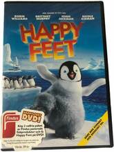Inplastad Happy Feet Svenskt och engelskt tal Robin Williams Brittany Murphy