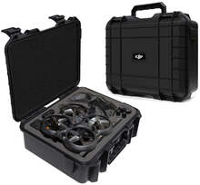 For DJI Avata / Goggles 2 Pro DJI Hard Shell Storage Box Case Suitcase(Black)