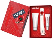 Giftset Kenzo Flower By Kenzo Edp 50ml + Body Lotion 75ml + Hand Cream 20ml