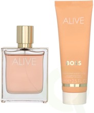 Hugo Boss Alive Giftset 125 ml Edp Spray 50ml/Hand & Body Lotion 75ml