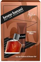 Giftset Bruno Banani Magnetic Man Edt 30ml + Shower Gel 50ml