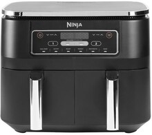 Ninja AF300EU Double 7.6 L Stand-alone 2470 W Hot air fryer Black