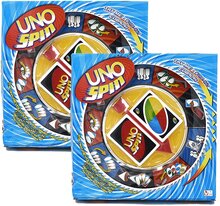 Uno spin spelset, co-pack med 2 spel