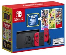 Nintendo Switch Mario Odyssey Bundle Limited Edition, Nintendo Switch, Svart, Analog / Digital, D-pad, Home-knapp, Knappar, LCD