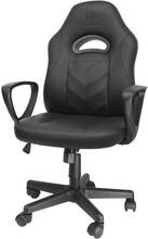 DELTACO GAMING DC110 junior chair, 100mm gaslift, PU-leather, black