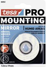 tesa Mounting PRO Spiegel 66952-00000-00 Monteringsband Vit (L x B) 1.5 m x 19 mm 1 st