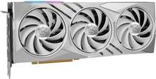 MSI GeForce RTX 4060 Ti GAMING X SLIM WHITE 16G - Grafikkort - GeForce RTX 4060 Ti - 16 GB GDDR6 - PCIe 4.0 x16 - HDMI, 3 x DisplayPort - vit
