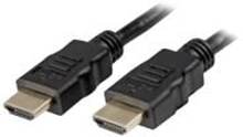 Sharkoon - HDMI-kabel med Ethernet - HDMI hane till HDMI hane - 10 m - svart
