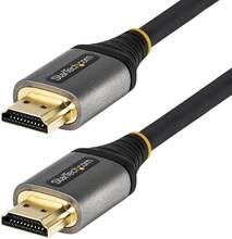 StarTech.com 13ft (4m) Premium-certifierad HDMI 2.0-kabel - High Speed Ultra HD 4K 60Hz HDMI-kabel med Ethernet - HDR10, ARC - UHD HDMI-videosladd - F