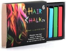 Hårkritor (Hair chalk) - 6 st