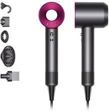 NEW DYSON Supersonic HD07 Hair Dryer Styling Set Iron and Fuchsia