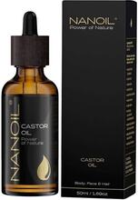 Nanoil NANOIL_Castor Oil castor oil for hair and body care 50ml