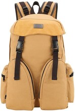 B0031 Mori Color Matching Backpack Wear-Resistant And Scratch-Resistant Computer Bag(Khaki)