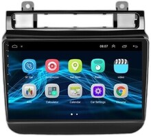 Android Bilradio Carplay - VW Touareg 2011-2017, 9 Tums Multimedia Videospelare.