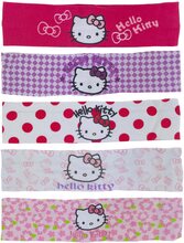 Hello Kitty Hårband/Pannband Vitt med ljusrosa Hello Kitty print