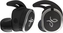 Jaybird RUN trådlösa hörlurar för löpning, Bluetooth 4.1, rundstrålande mikrofon, 4+8 timmars batteri, svetttåliga, bekväma hörlurar, hoppfri musik, J