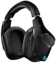 Logitech Gaming Headset G935 - Headset - 7.1-kanals - fullstorlek - 2,4 GHz - trådlös - 3,5 mm kontakt - svart, blå