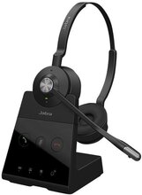 Jabra Engage 65 Stereo Headset Trådlös Huvudband Kontor/callcenter Svart