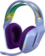 Logitech G G733 LIGHTSPEED Wireless RGB Gaming Headset - Headset - fullstorlek - 2,4 GHz - trådlös - lila