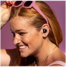 JLab Audio Go Air POP - True wireless-hörlurar med mikrofon - inuti örat - Bluetooth - svart