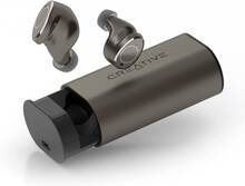 Creative Outlier® Pro - trådlösa hörlurar med mikrofon. - öronspets - Bluetooth® 5.0 - Aktiv brusreducering - IPX5-certifierad - upp till 60 timmars