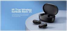 Xiaomi MI True Wireless Earbuds Basic 2S - True wireless-hörlurar med mikrofon - inuti örat - Bluetooth - svart
