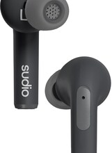 Sudio N2 Pro True Wireless In-ear Earbuds med ANC, Multipoint anslutning, IPX4 vattentät, mikrofon, 30 timmars speltid