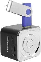 Technaxx MusicMan Mini Minihögtalare AUX, SD, USB Svart