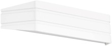 [lux.pro]® Vägglampa-35x8x8cm-metall-vit