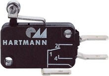 Hartmann mikrokontakt 04G01C06B01A 250 V/AC 16 A 1 x On/(On)-knappslut 1 st