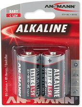 Ansmann Baby C Alkaline 1.5V genopladeligt batteri