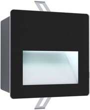 EGLO 99574 - Aracena, Nedtryckbar spotlight, 1 lampor, LED, 3,7 W, 4000 K, Svart, Vit