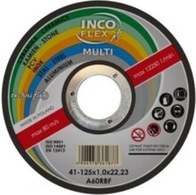 INCOFLEX universal shield metal, PVC, concrete 125x1.0mm (M415-125-1.0-22A60Rm)