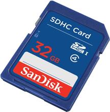 SanDisk Standard - Flash-minneskort - 32 GB - Class 4 - SDHC