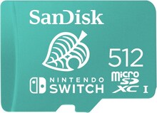 SanDisk Nintendo Switch - Flash-minneskort - 512 GB - UHS-I U3 / Class10 - mikroSDXC UHS-I