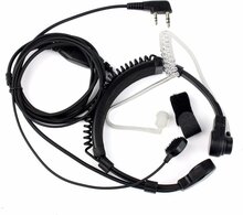 Retevis 2 Pin Throat Walkie Talkie Accessories Headset For Baofeng UV 5R Retevis H777 RT5R For Kenwood For TYT Two Way Radio C9026A