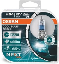 Osram Cool Blue Intense - HB4 - 51W - 12V - 2 stk.