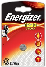 Energizer CR1220, Engångsbatteri, CR1220, Litium, 3 V, 1 styck, CE