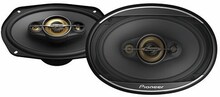 Pioneer TS-A6971F, 4-vägs, 600 W, 100 W, 4 ohm (O), 92 dB, 29 - 33000 Hz