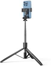 Yesido SF13 Retractable Extended Bluetooth Tripod Phone Live Streaming Selfie Stand(Black)