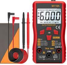 ANENG M118A High-Precision Automatic Range Multimeter Multi-Function Small Electrician Instrumentation Digital Universal Meter