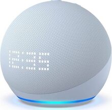 Amazon Echo Dot (5. Gen), Amazon Alexa, Sfärisk, Blå, Grå, Tyska, Engelska, Spanska, Franska, Italienska, Android, Fire OS, 4,4 cm